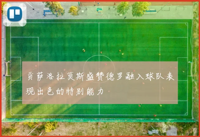 贡萨洛拉莫斯盛赞德罗融入球队表现出色的特别能力